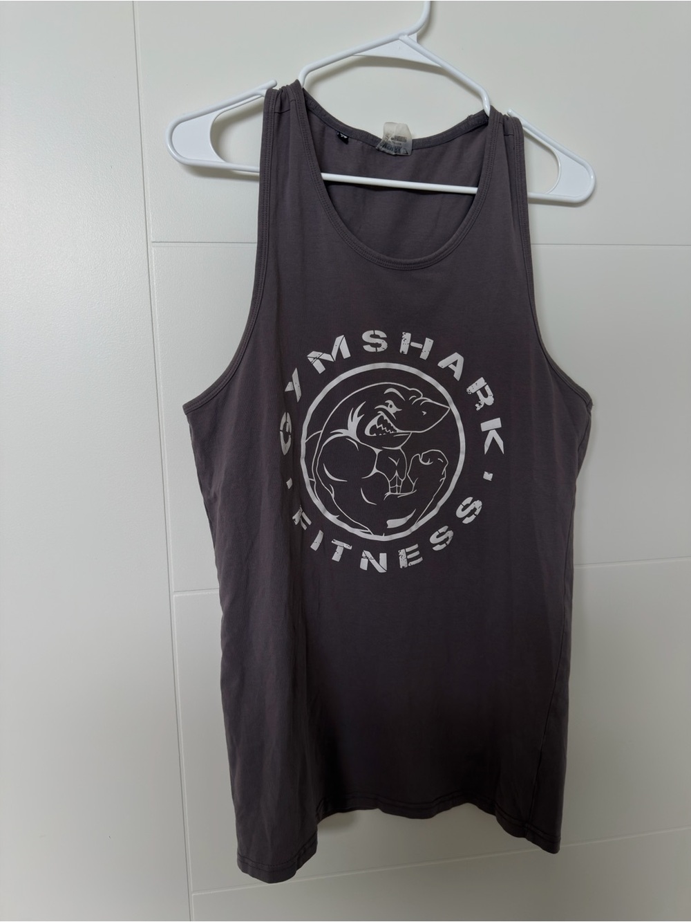 OG Gymshark Fitness Men's Dark Charcoal Graphic Tank